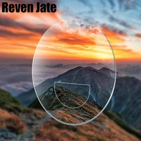 Reven Jate 1,56 índice gafas ópticas bifocales lentes para distancia y visión cercana gafas graduadas