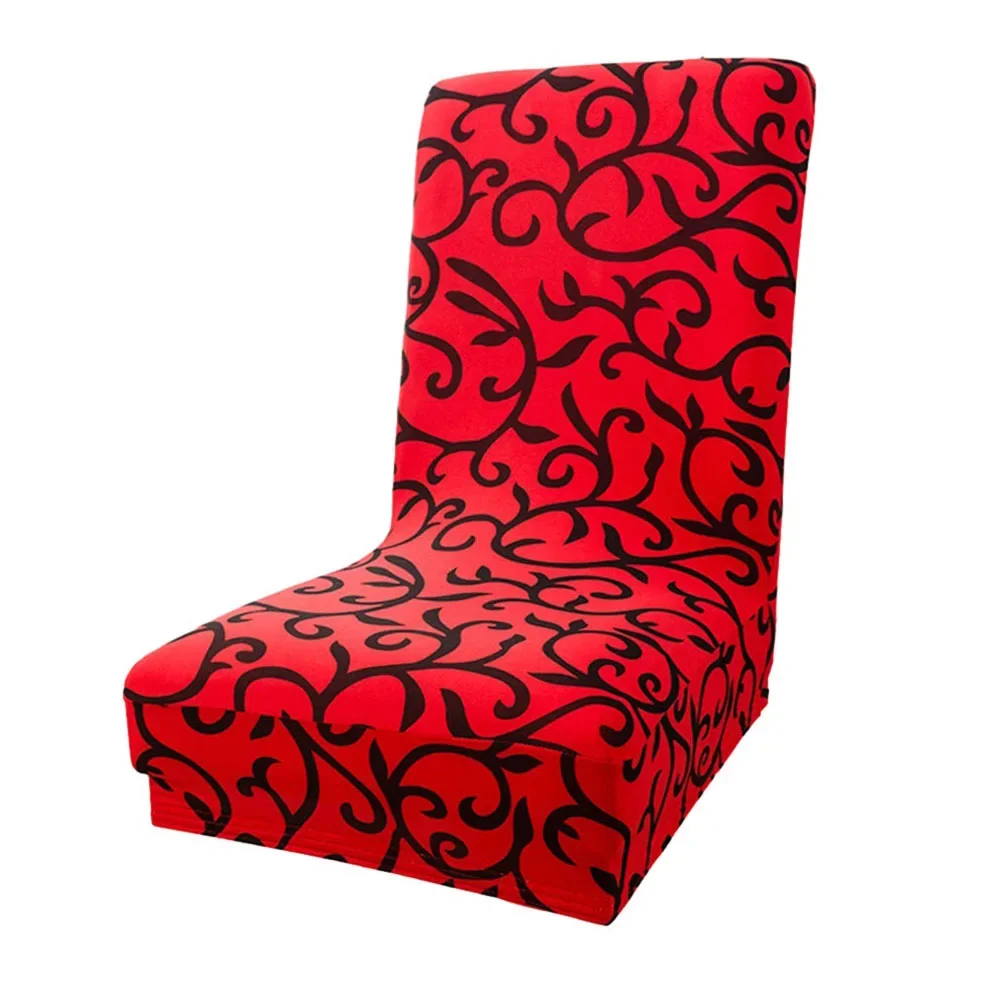 Funda elástica con estampado para silla, cubierta de asiento con estampado Siamés, decoración para silla de hogar, restaurante, banquete