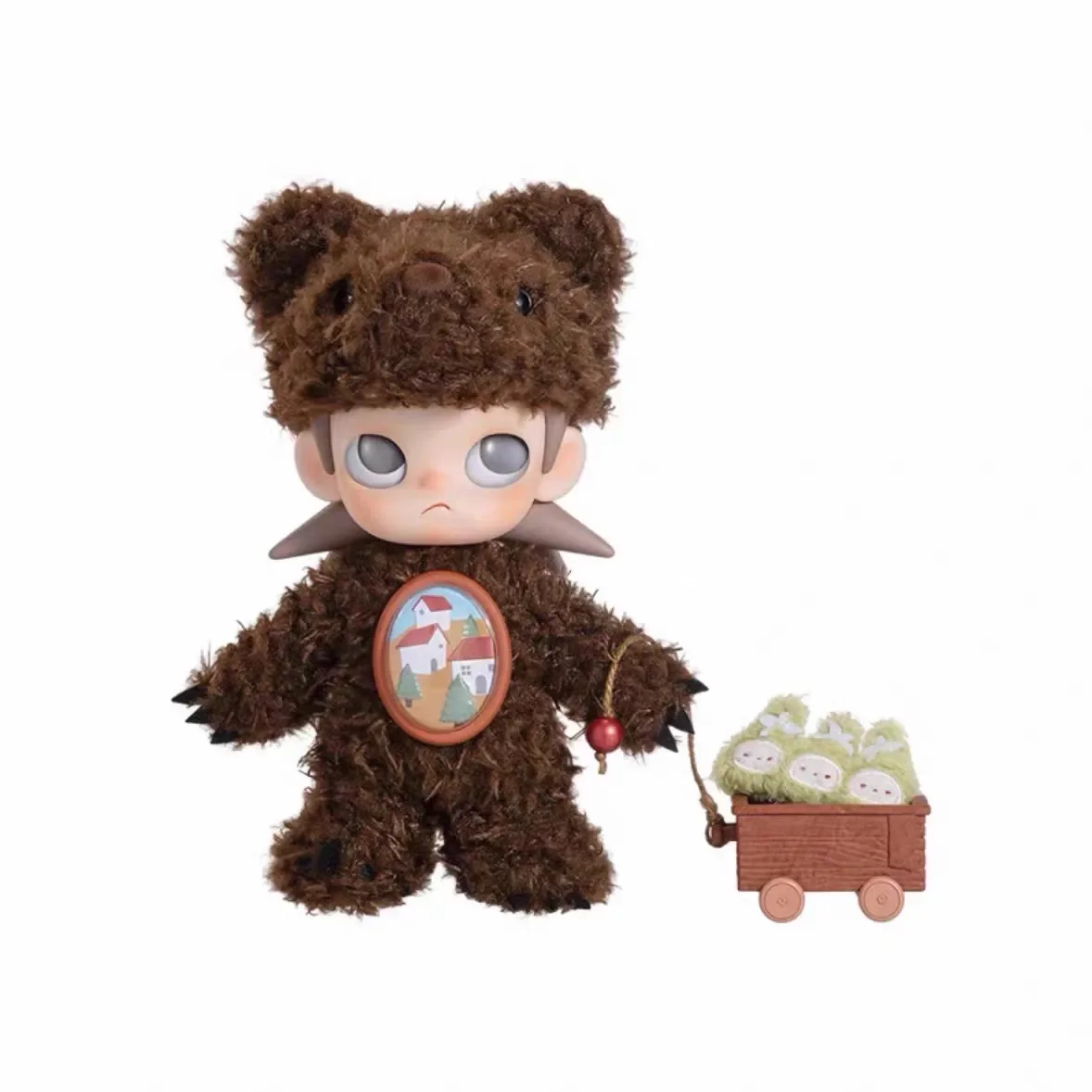 POP MART Zsiga 1/8 GingerBread Man Series Action Figure Doll Blind