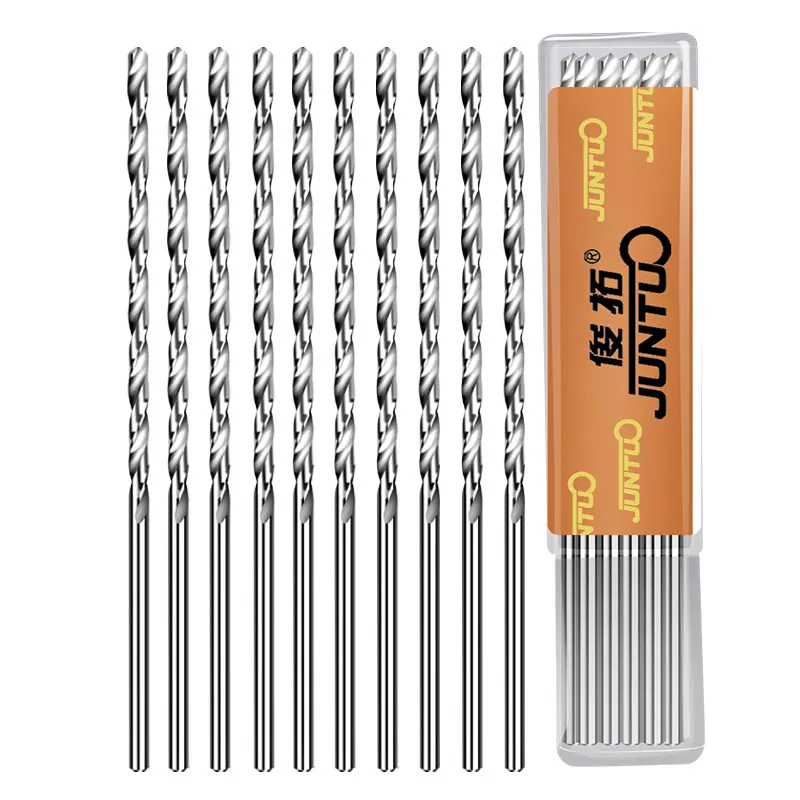 Lengthened 100mm straight shank twists drill 0.5 0.6 0.7 0.8 0.9 1 1.2 1.5 1.8  2.0  3.0mm straight drill