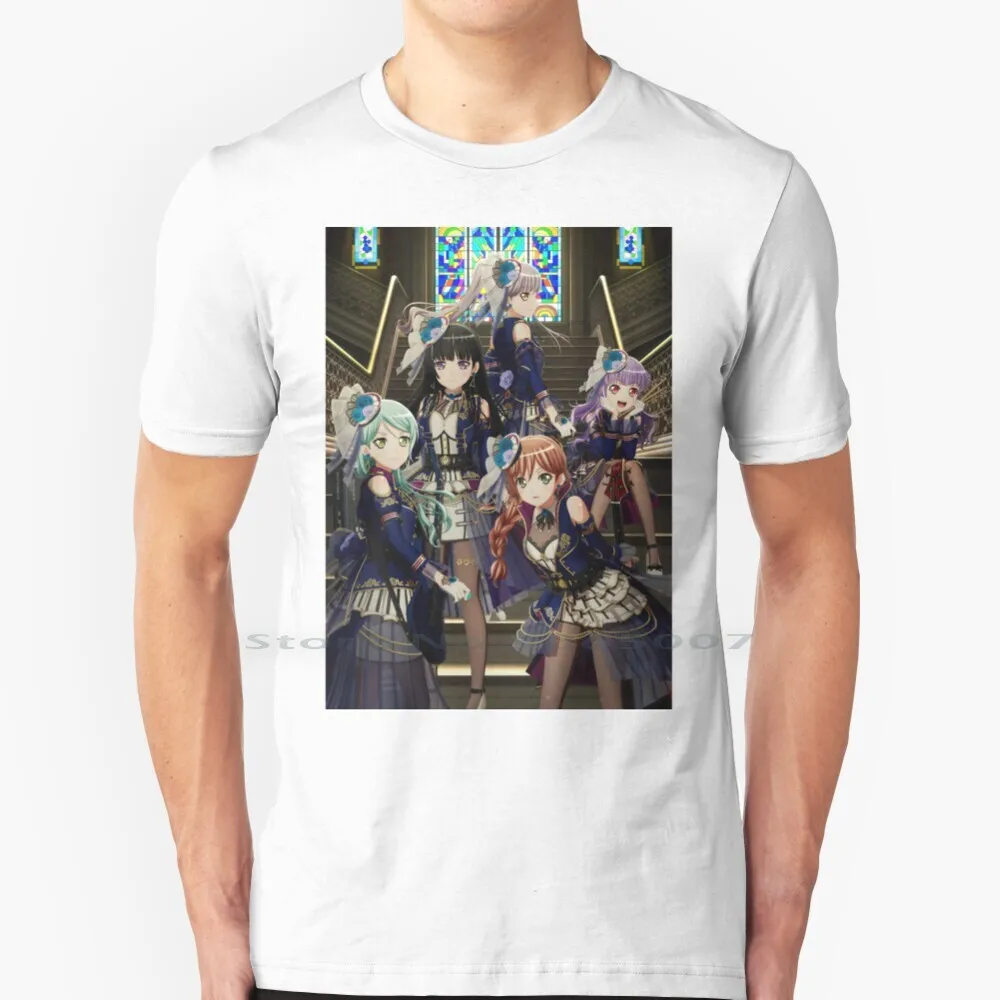 Bang Dream! Episode Of Roselia Ii : Song I Am. T Shirt 100% Cotton Song I Am Drummers Manga Anime Band Bang Dream Episode Of