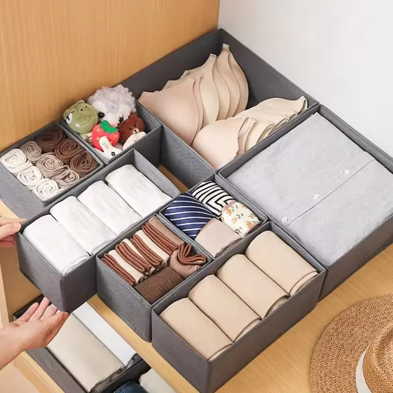3PC Fabric Underwear Storage B – Sock Organizer Tray recenzja i cena