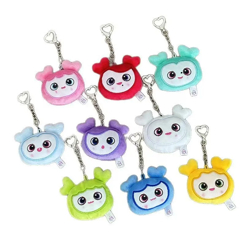 

Cute Nayeon Big Head Plush Keychain, K-pop Concert Merch Bag Charm for Fans