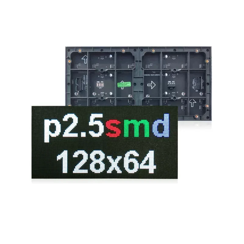 Indoor P2.5 full-color LED display, electronic advertising screen, billboard, large screen engineering board