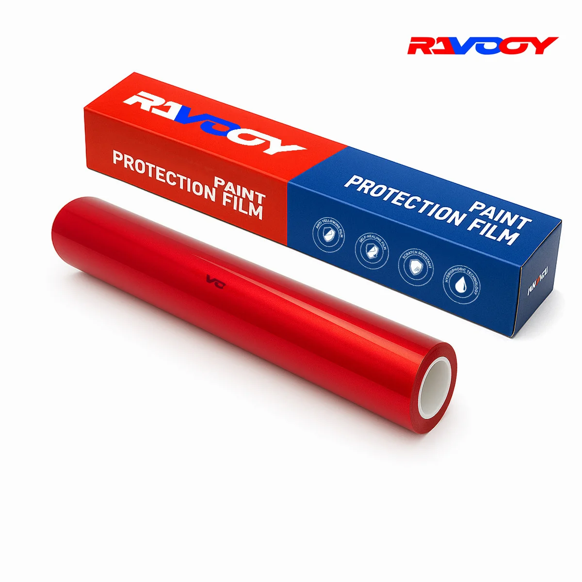 

High Quality Glossy Metallic Crystal Red Vinyl Wrap Film Self-Adhesive Auto Tuning Vinyl Stickers Durable Paint protective film