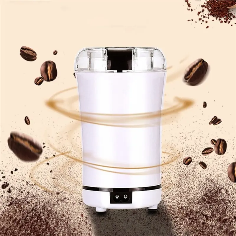 B62B-Compact Electric Coffee Grinder,150W Motor, One Touch Operation, Superfine Grinding, Black US Plug Design C