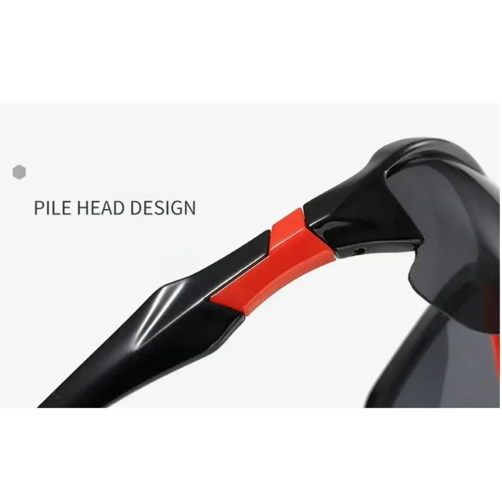 نظارات شمسية مستقطبة UV400 لركوب الدراجات بعدسات عالية الدقة ومقاومة للأشعة فوق البنفسجية لركوب الدراجات، نظارات رياضية مريحة في الهواء الطلق وركوب الخيل