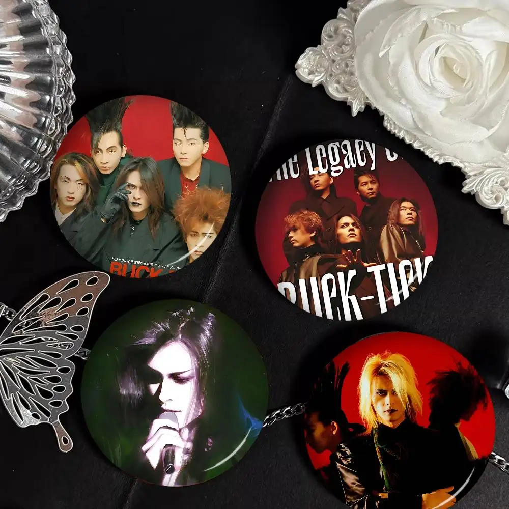 Rock Band B-Buck-Tick Anime Button Pin Handmade Brooch For Clothes Cartoon Badge Backpack Decoration Jewelry