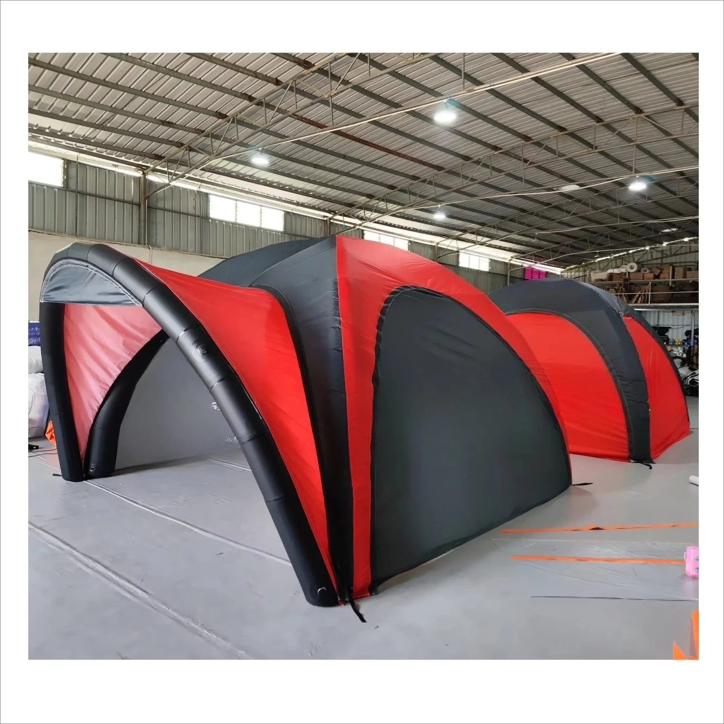 

Commercial Custom Logo 4m Inflatable air Tent, Self Inflatable Tent, Inflatable Hemisphere Tent