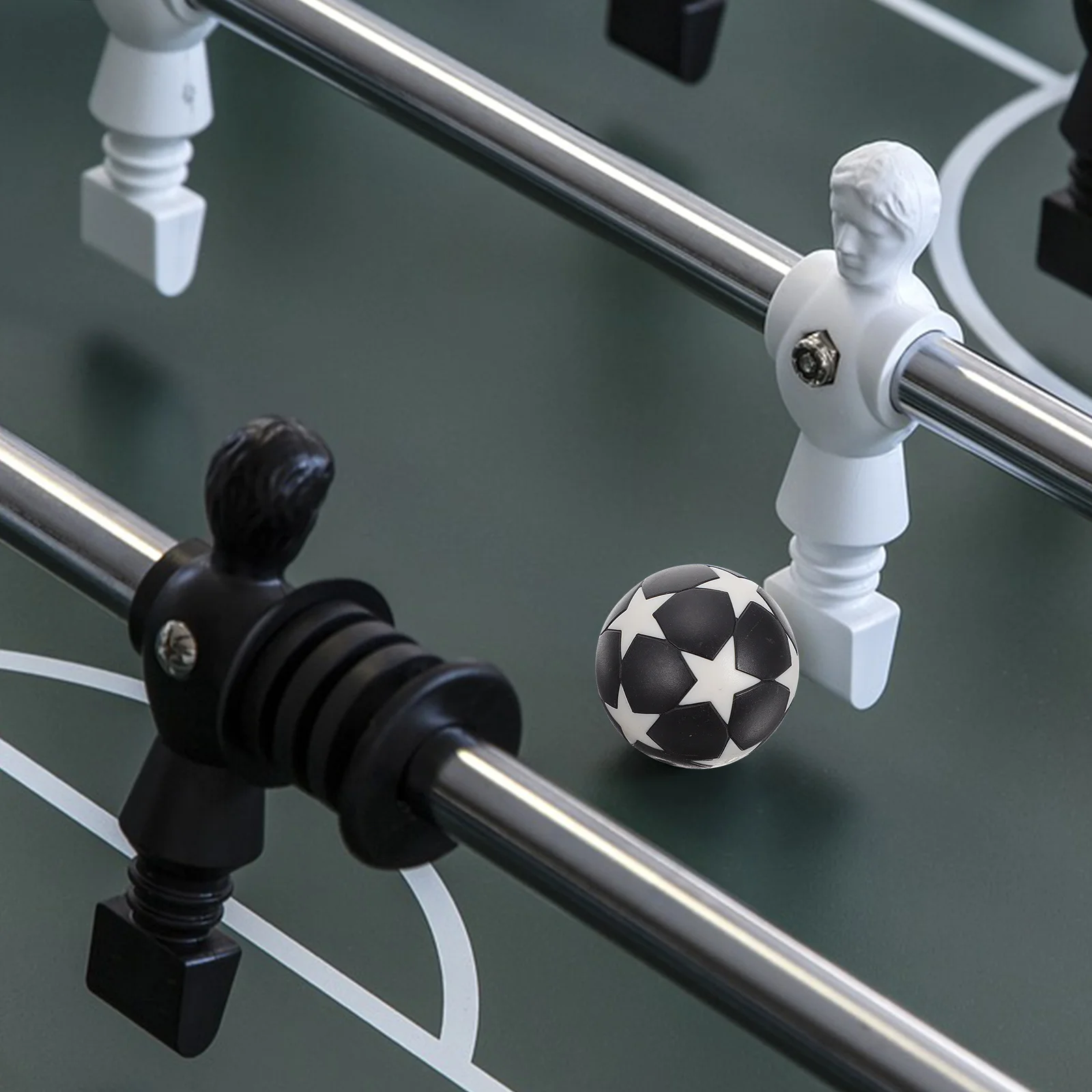 

18pcs Pattern Plastic Mini Table Soccer Balls Replacement For Table Football Accessories Plaything