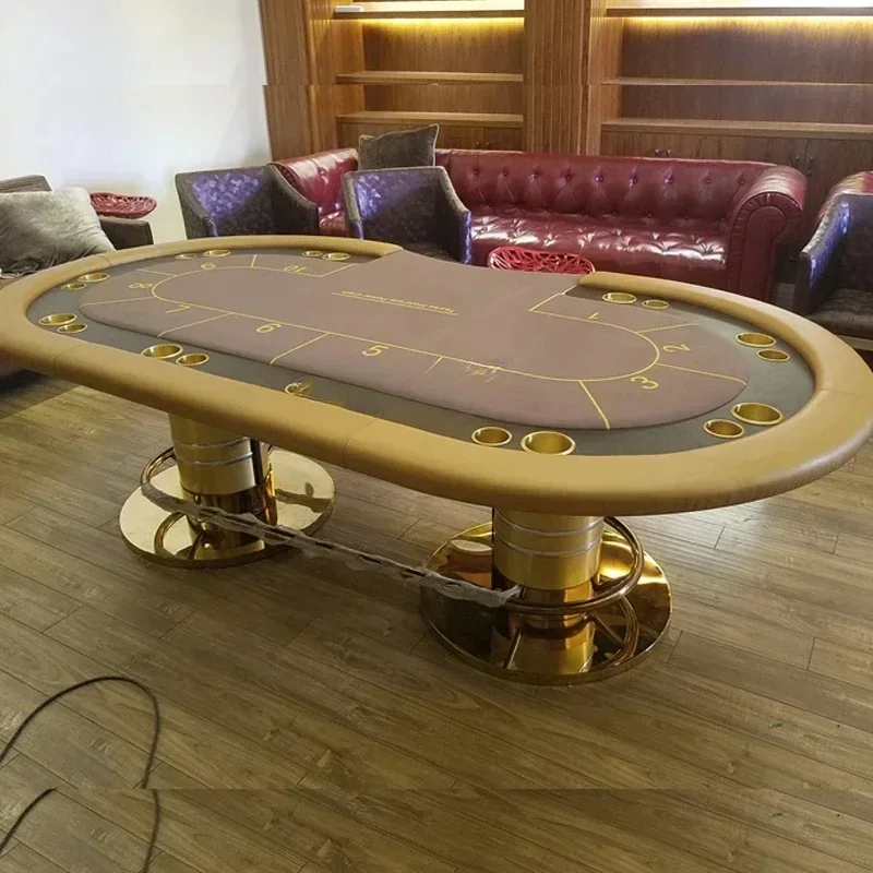 

cqyModern Poker Table Poker Texas Table High-End Legs