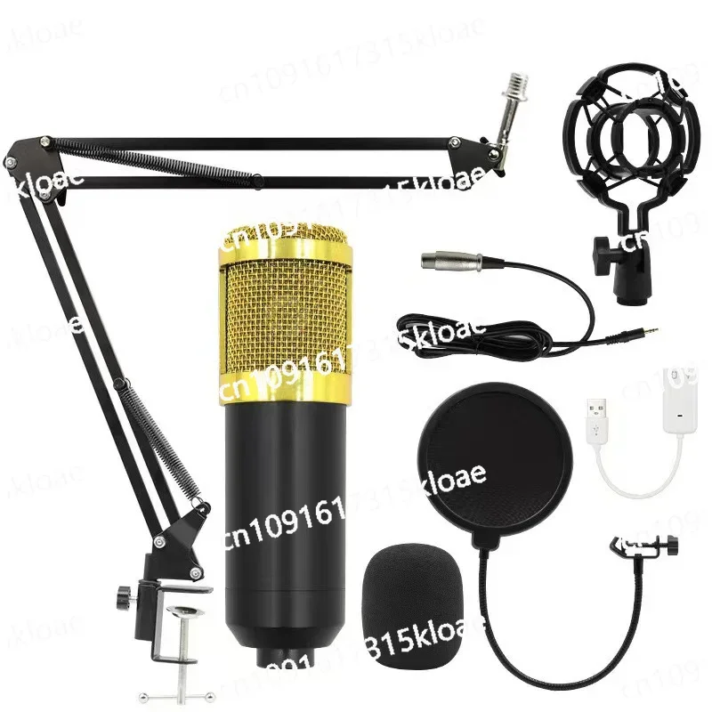 Microphone Microphone Mobile Phone English Sound Card Live Set