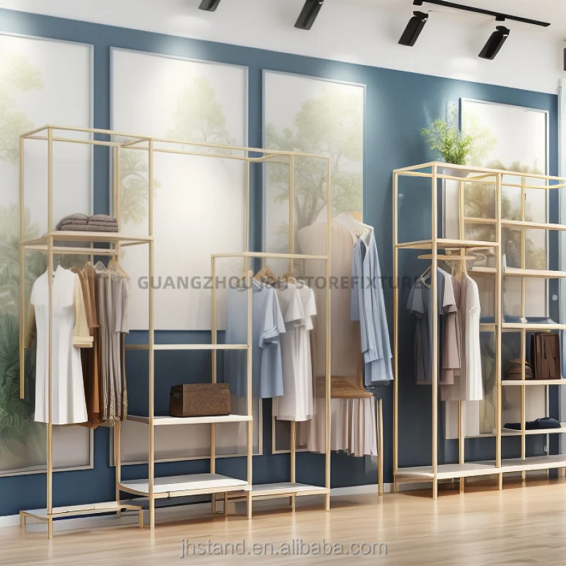 customized.Luxury Lady Clothing Store Interior 3D Showroom Design New Shop Custom Professional Designer Mobile Clothes Sho