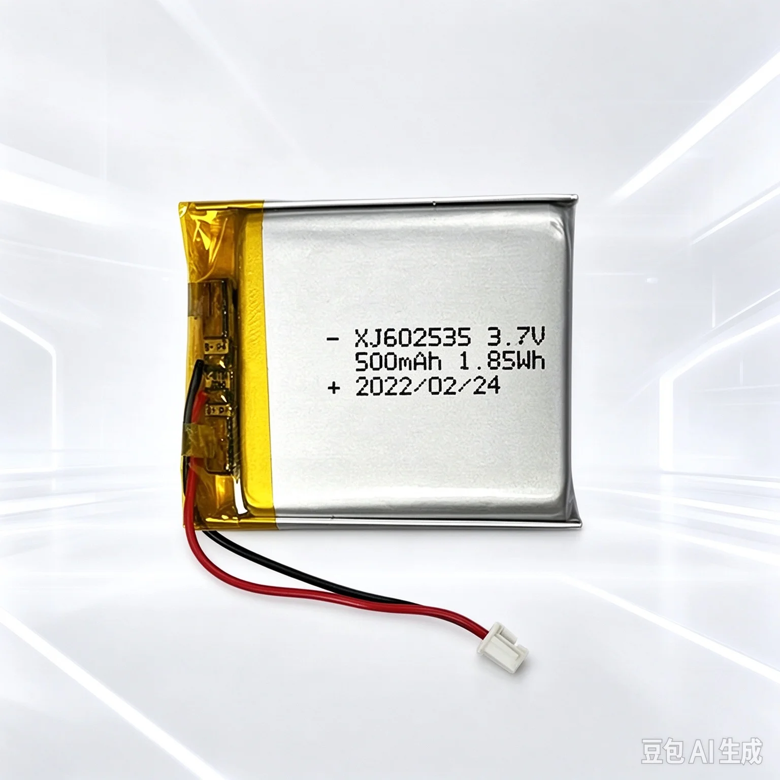 for  Facial Cleansing Device 3.7V 500mAh 602535 Li-polymer