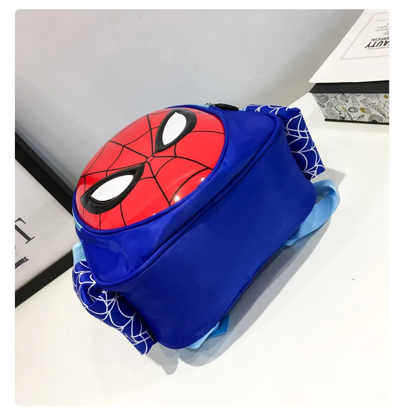 Children's backpack cartoon cute reducing burden large capacity backpack kindergarten personalized printed Spider Man backpack