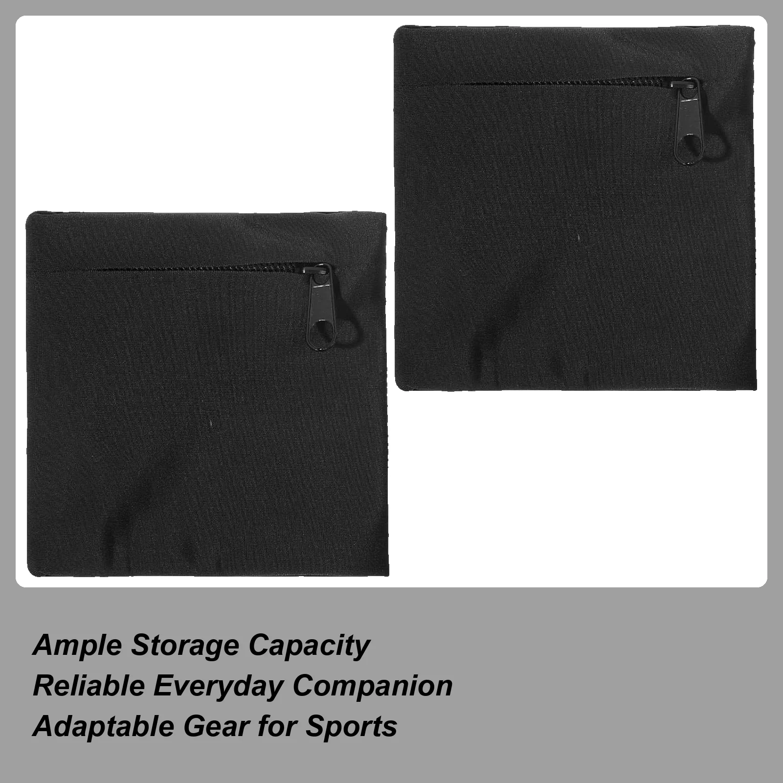 Wrist Pocket Anti-Theft Wristband Pouch Sports Wristband Wallet With Zipper For Women Men Gym Running Travel Jogging Cycling