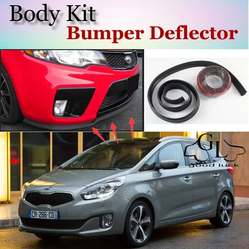 

Бампер, дефлектор губ, губы для KIA Carens Rondo 7, Naza Citra, передний спойлер, юбка для фанатов TG, тюнинг автомобиля Veiw/обвес, комплект/полос