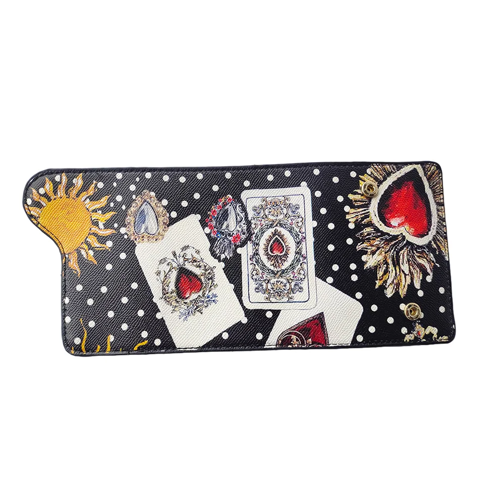 Short Folding Wallet Card Holder 2-in-1 Compact Coin Purse 2023 New Soft Calfskin Multi-Card Wallet