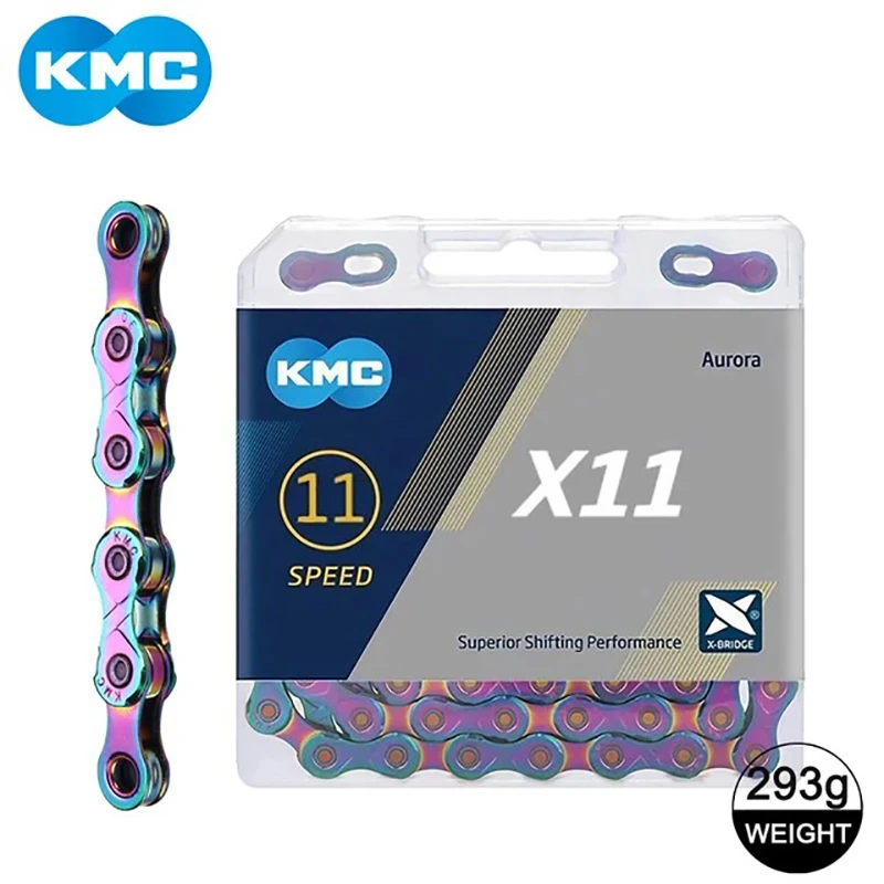 KMC MTB Chain 11 Speed Mountain Bike 11V Current Shimano HG601 11S Bicycle Chain for M5100 Groupset