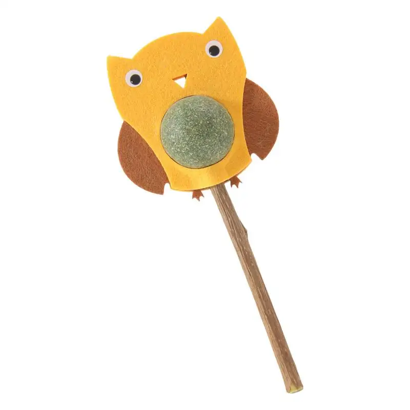 

Игрушечные шарики из кошачьей мяты, интерактивные мультяшные совы, игрушки из кошачьей мяты для чистки зубов, шарики из кошачьей мяты, здоровые игрушки для кошек, увеличивающие аппетит, жевательная игрушка для