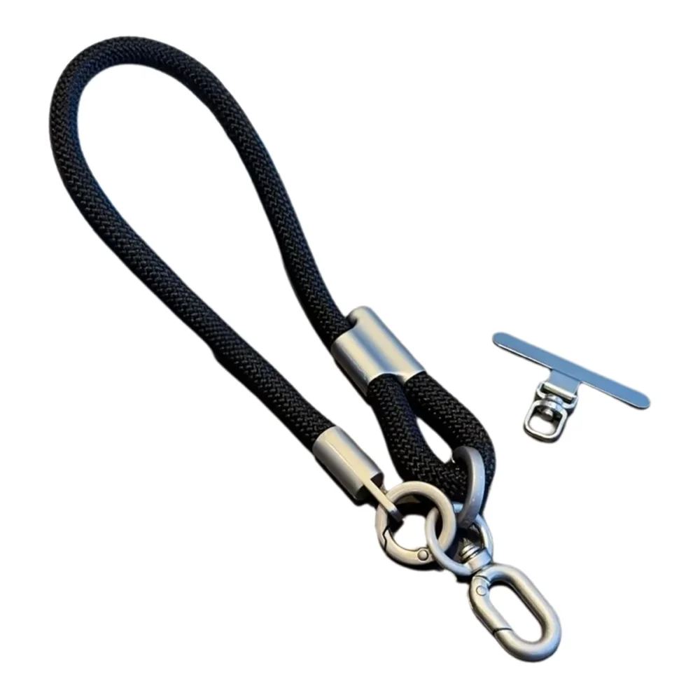 Verstellbares Handy-Lanyard, robust und langlebig, Anti-Verlust-Funktion, tragbar und sicheres Handgelenkband, Handykette