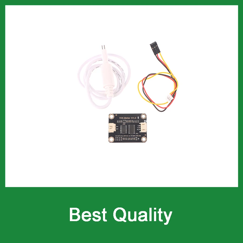 High Quality Liquid Detection Sensor with TDS Monitoring for Arduino Water Conductivity Projects