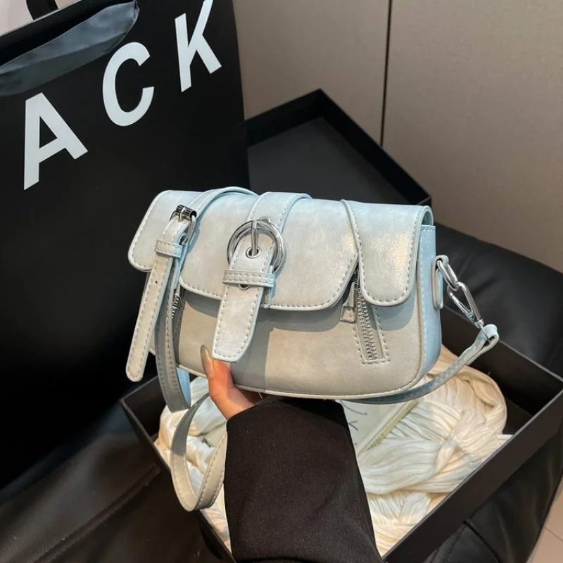 

Популярная классическая сумка через плечо для женщин из натуральной кожи от известного дизайнера люксового бренда Messenger