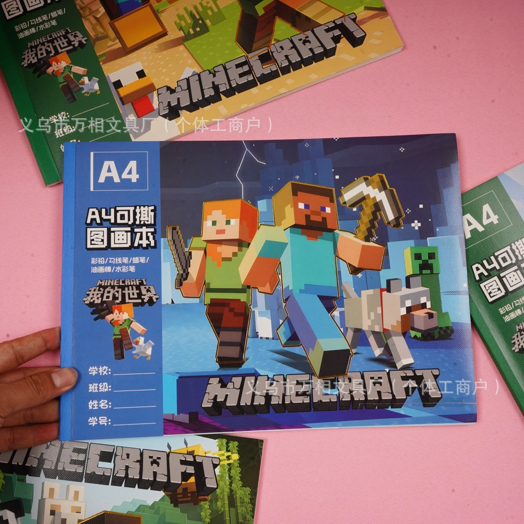 Game Minecrafted - Buku Gambar - Cosplay Prop Book ulasan dan harga