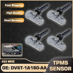 TPMS Tire Pressure Sensor Monitoring System For Ford Transit Bus Chassis Custom 2006-2015 DV6T-1A180-AA BB5T-1A180-AA 433 MHz