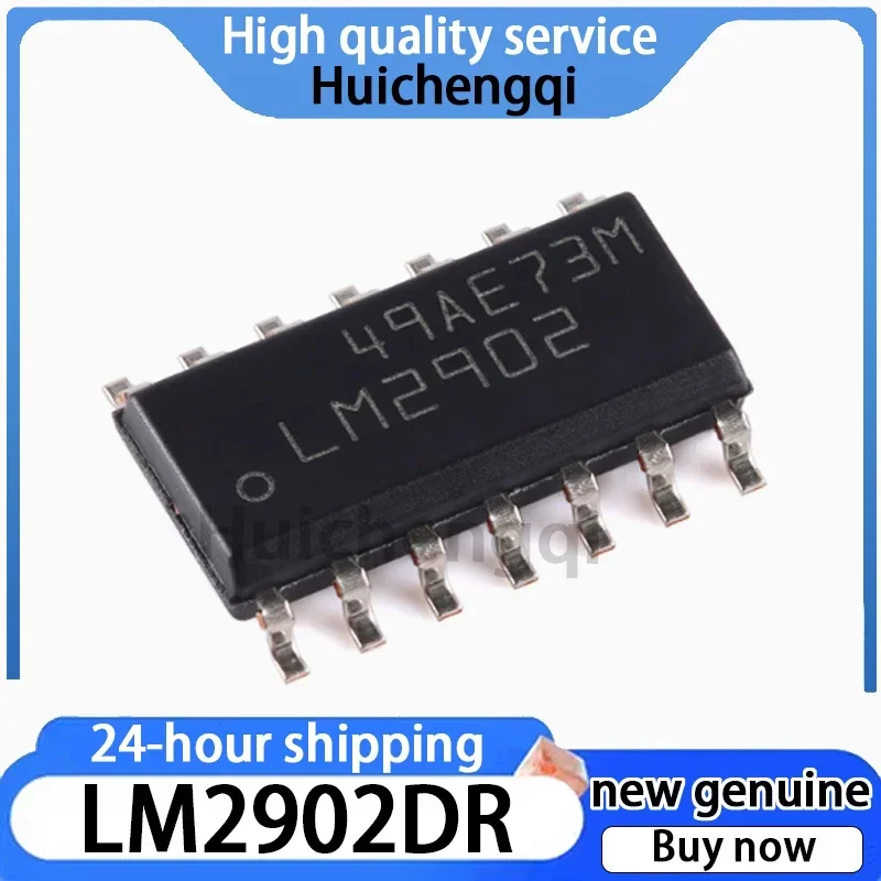 5PCS LM2902DR Patch SOIC-14 1.2MHz Four Channel Operational Amplifier Chip IC