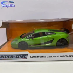 1:24 Lamborghini Gallardo Superlegger High Simulation Diecast Car Metal Alloy Model Car Toys for Children Gift Collection