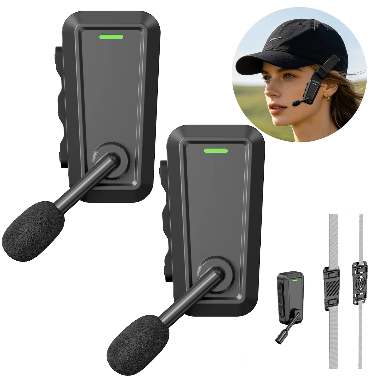 1/2 Pezzi Auricolare Interfono - Universal Motorcycle Helmet Intercom Headset recensione e prezzo