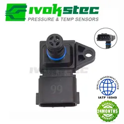 5WK96841 2045431   Sensore MAP sensore pressione aria aspirazione collettore 4Bar (4 Bar) per Renault Peugeot 405 Kia Pride Hyundai Citroen