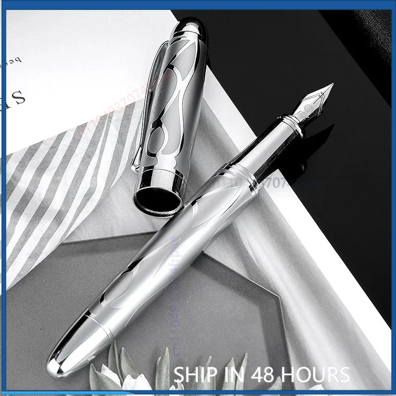 For Hongdian 5010 Vintage Fountain Pen Set Cartridge Ink Custom Engraving Art Nib For Students Calligraphy Birthday Gift Writing
