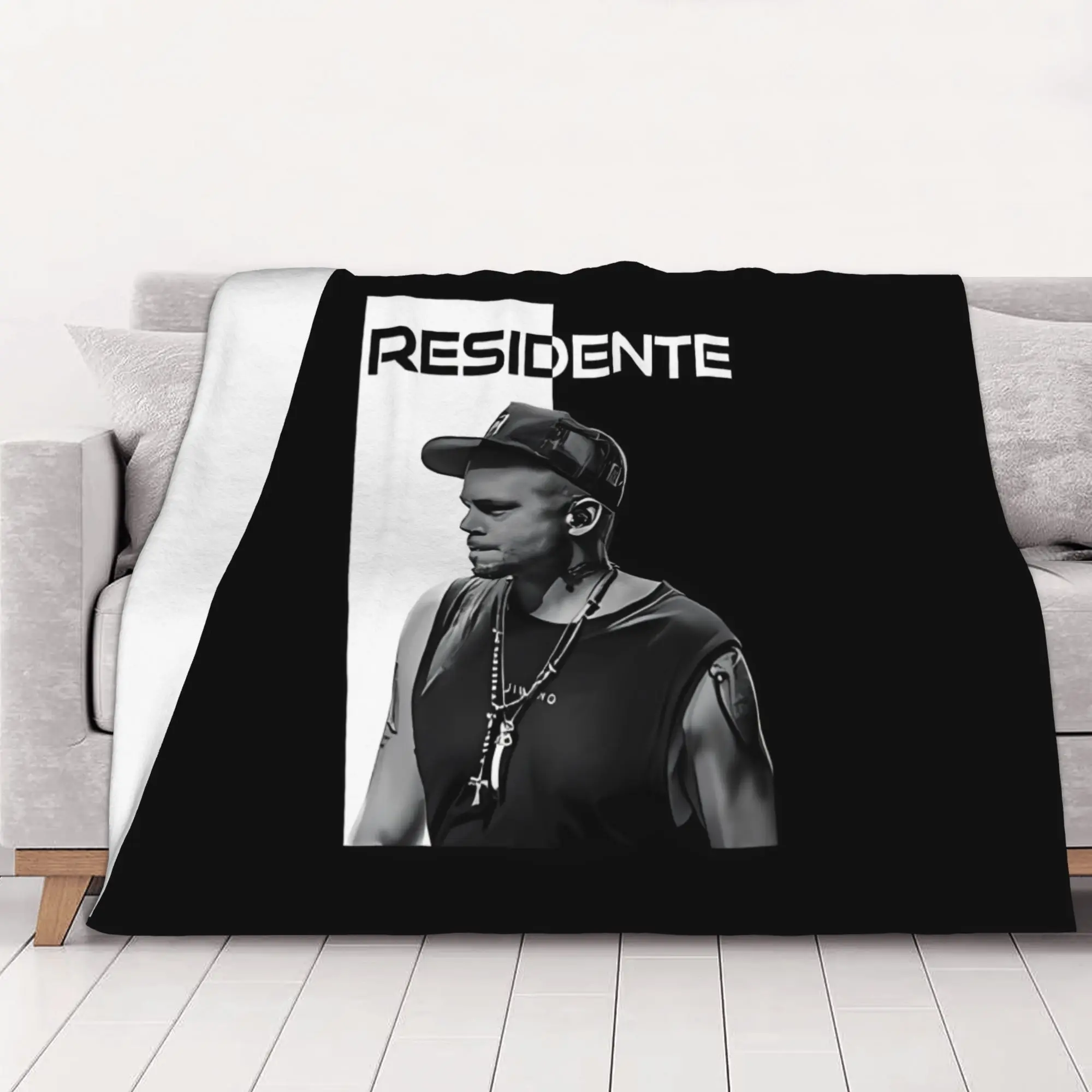 1PC home Cute Room Decor Residente Calle 13 Rene Blanket Throw Blanket Calle 13 Novelty Warm Blanket All Season