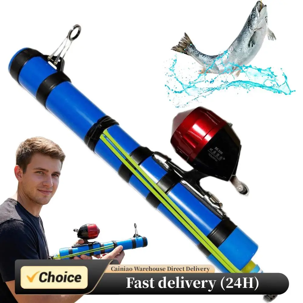 

Точные удочки для запуска с катушкой, компактный держатель для удочки, оборудование для запуска наживки для окуня, форели, сома, морской воды