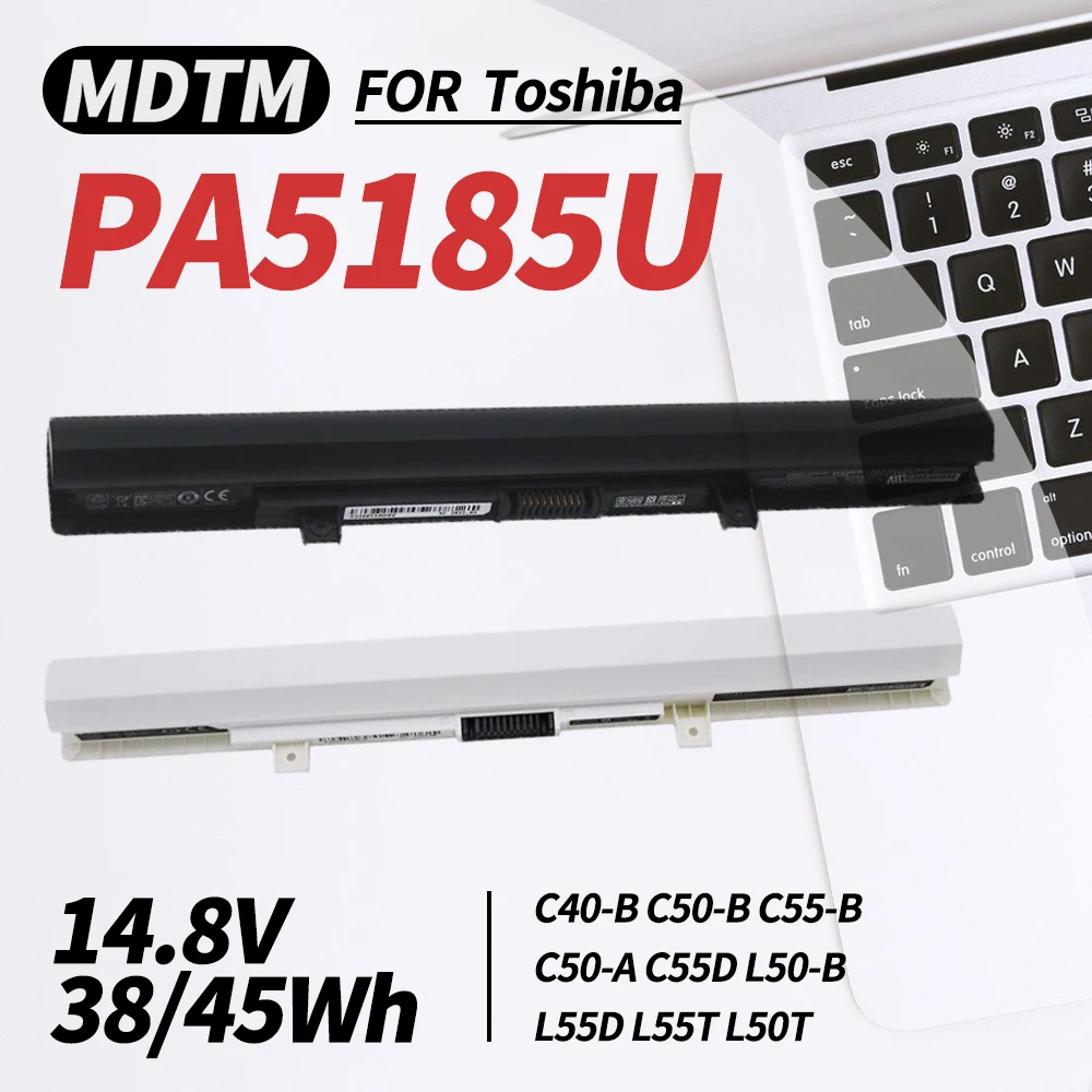 New PA5185U-1BRS Laptop Battery Compatible with Toshiba Satellite Laptop Notebook P/N:PA5184U-1BRS PA5186U-1BRS PA5195U-1BRS