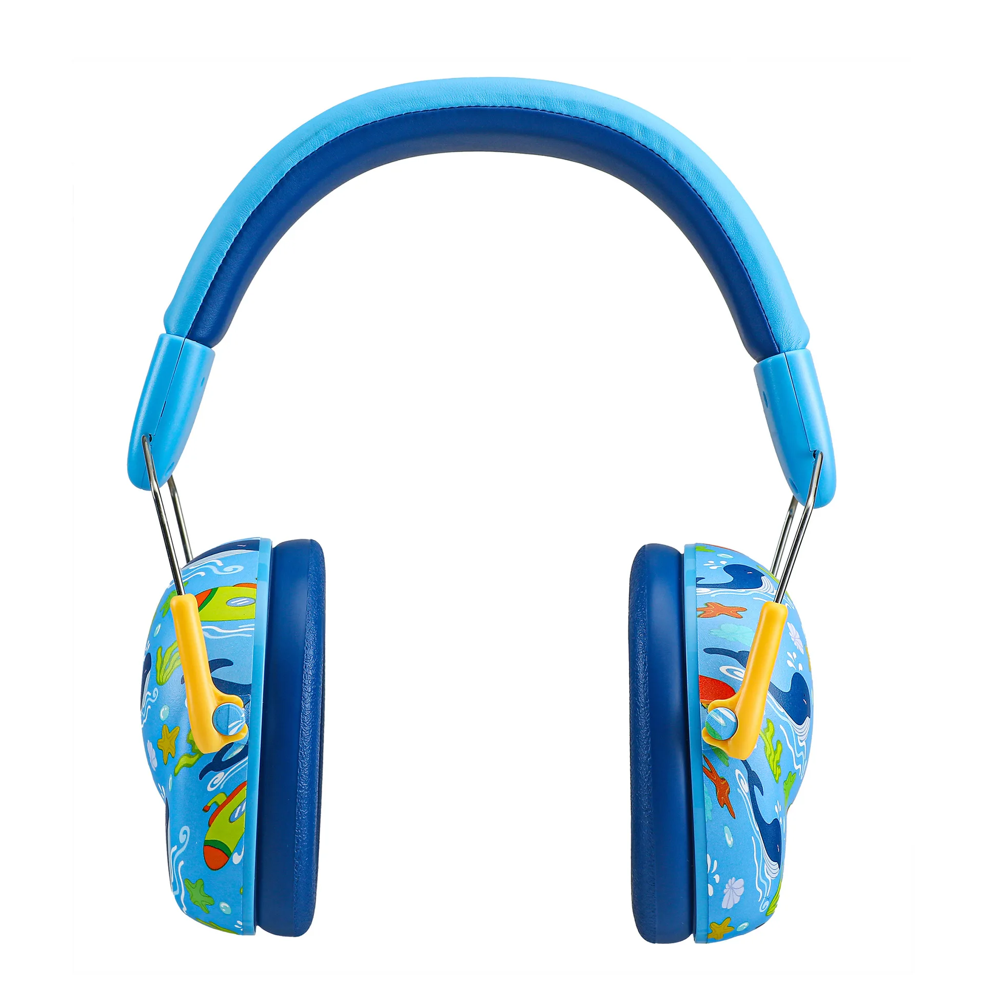 Kids Ear Protection Baby Noise Earmuffs Noise Reduction Ear Defenders Cute Cartoon Print Children Sound Sensitivity Noise Damper