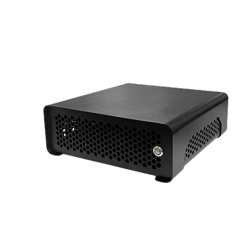 Mini Ultra-Small Itx Case Half Height Full Height All-in-One Machine 17 * 17htpc Small Chassis Home Diy Shell KARME