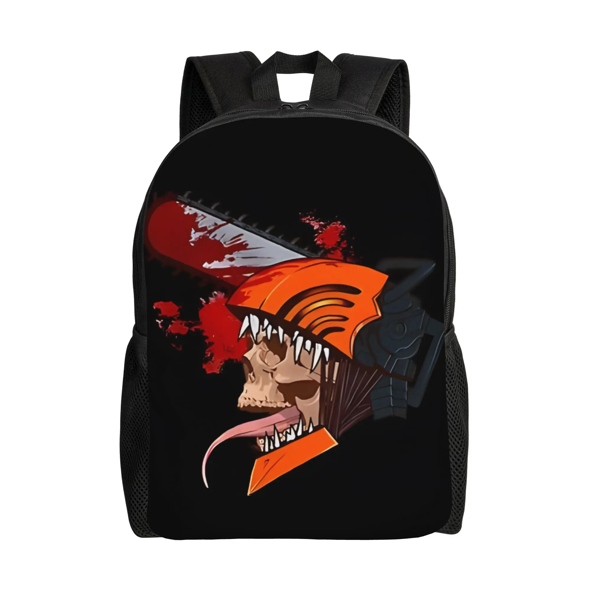 

Back to school season Bandai Personalised Head Rucksack Chainsaw Man Students Book Pack Backpack