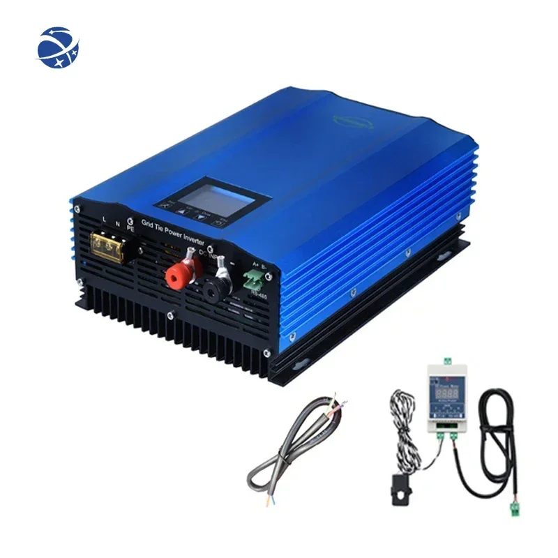 1000W 1200W  24V/36V/48V/72V/96V LCD/WIFI  solar inverter with limiter Sensor for battery discharge or Grid Tie Inverter