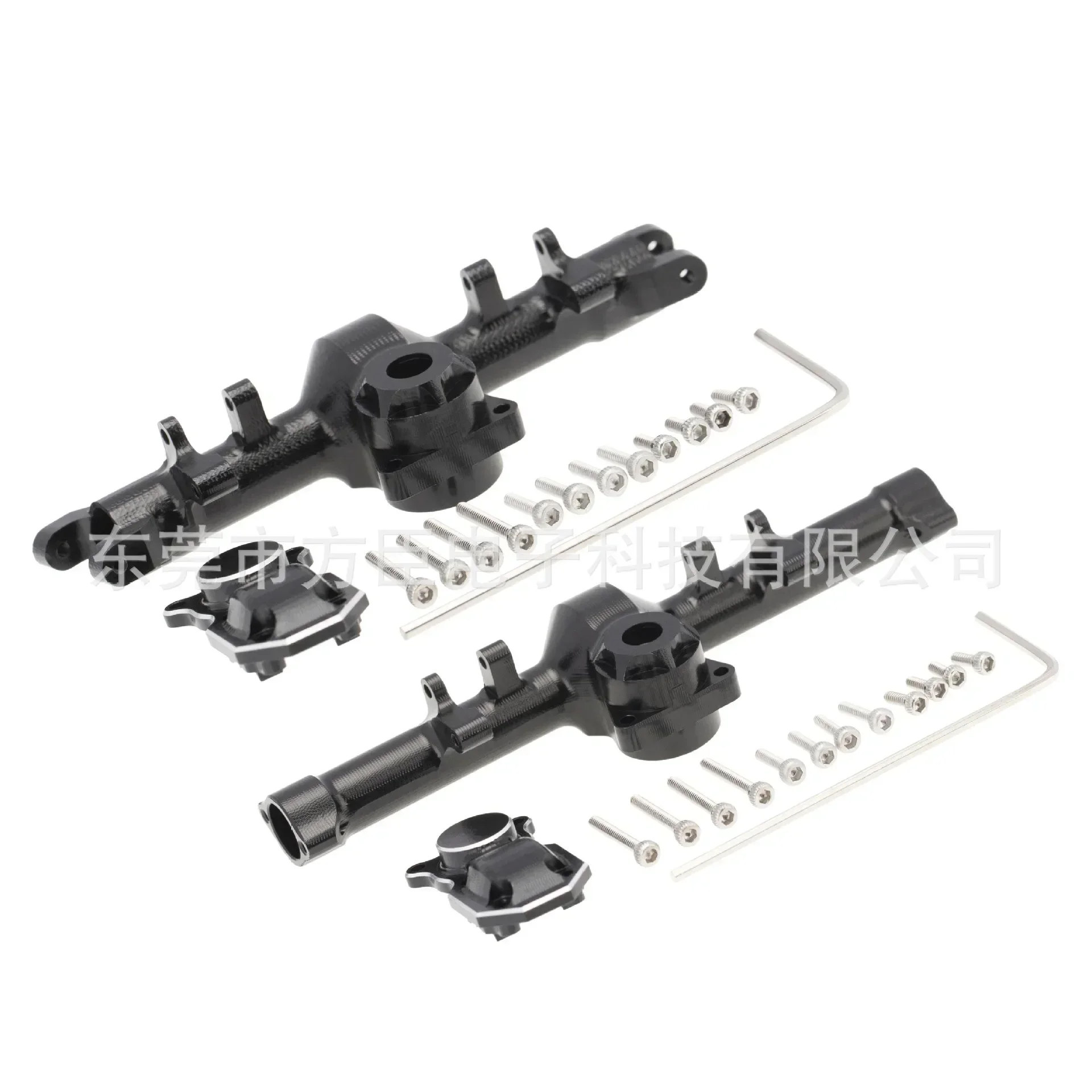 Mosiężny adapter przedłużający, jednostronny wał napędowy CVD, rama, klatka bezpieczeństwa, osie przednie i tylne do samochodu RC 1/24 Axial SCX24 90081