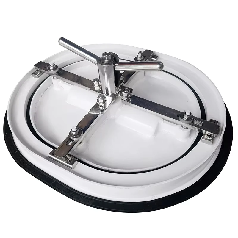Marine Customized Marine Parts Hardware Boat Accessories Aluminum Deck Watertight Hatch Door