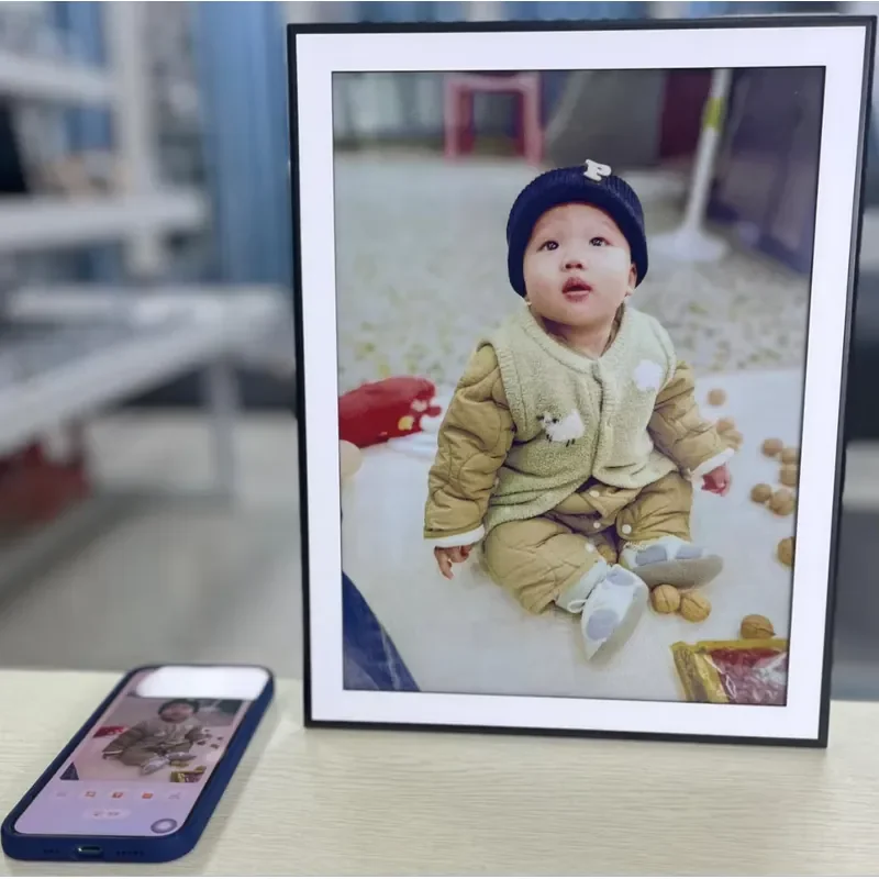 13.3 Inch Wifi Smart Electronic Photo Frame E Ink Display Screen Digital Picture Frame Send Photos From Phonefor Family