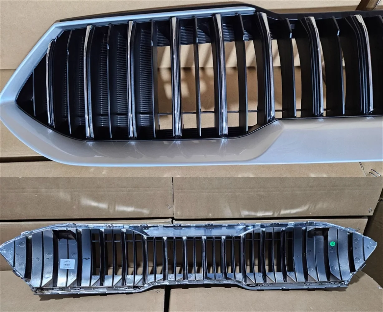 Car Front Bumper Grill Mask Radiator Grille for 19-21 Kia K3 Cerato