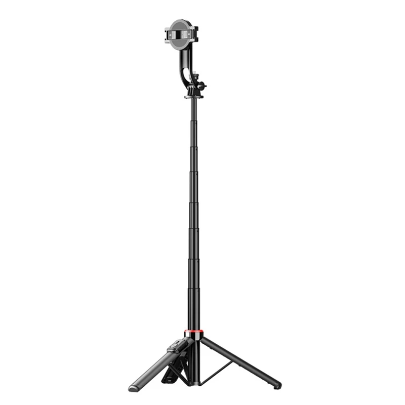 Mobile Phone Selfie Stick  Magnetic Real-Time Support Bluetooth Photography Tripod Mini Fill Light Telescopic Pole Stand