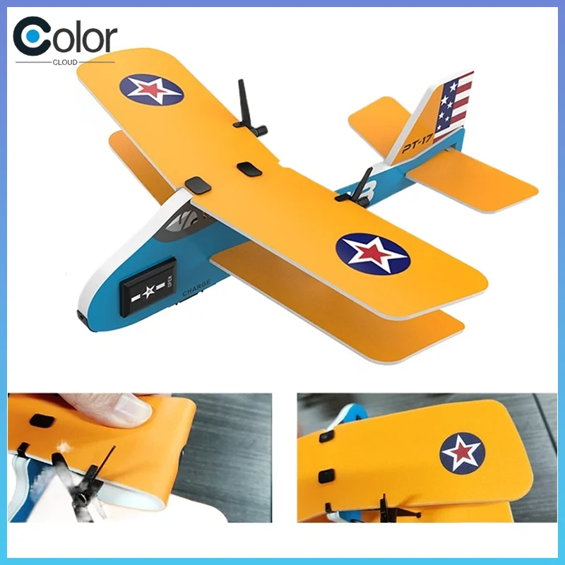 

Радиоуправляемый пенопластовый самолет 2,4 г Радиоуправляемый планер с крутой подсветкой Радиоуправляемый самолет Epp Пенопластовый летающий самолет Игрушки для детских подарков