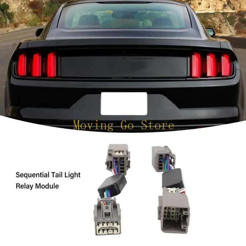 

Replace DD3016 Brake Light Sequencer Replacement Sequential Tail Light Module Auto Accessory for 2010-2023