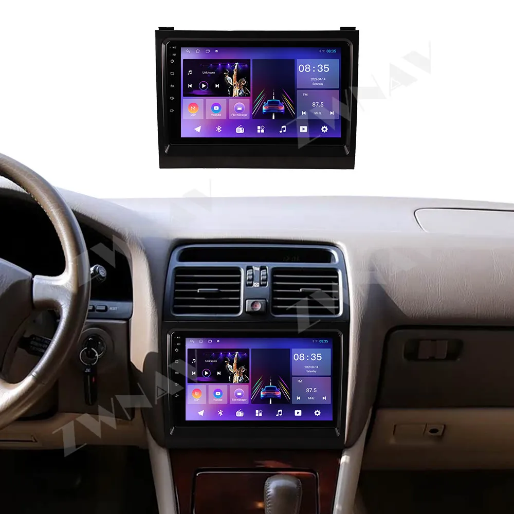 ZWNAV 9 Inch Android Auto Multimedia Stereo For Lexus LS400 1995-1997 Wireless CarPlay GPS Navigation Radio Player DSP Head Unit