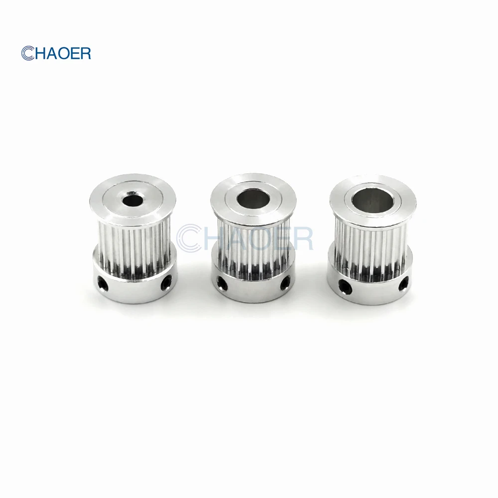 HTD 3M Timing Belt Pulley 12-30Teeth Bore 3-17mm For Belt Width 10mm Synchronous Wheel For 3D Printer CNC Router Laser Engraving